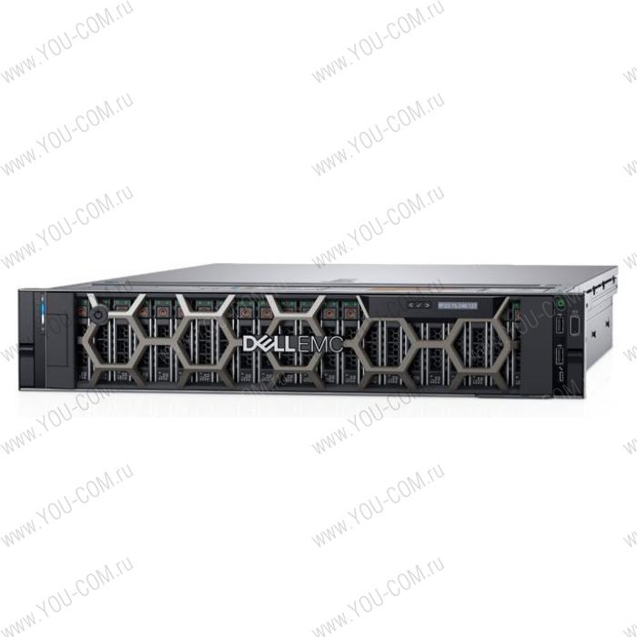 Сервер DELL PowerEdge R740xd/ 2U/ 12LFF/ 1x4114 (10-Core, 2.2 GHz, 85W)/ 1x16GB RDIMM/ 730P 2GB mC/ 1x1TB 7.2K SATA/ 4xGE/ 1x750W/ RC1/ 4 std FAN/ noDVD/ Bezel noQS/ Sliding Rails/ CMA/ 3YPSNBD