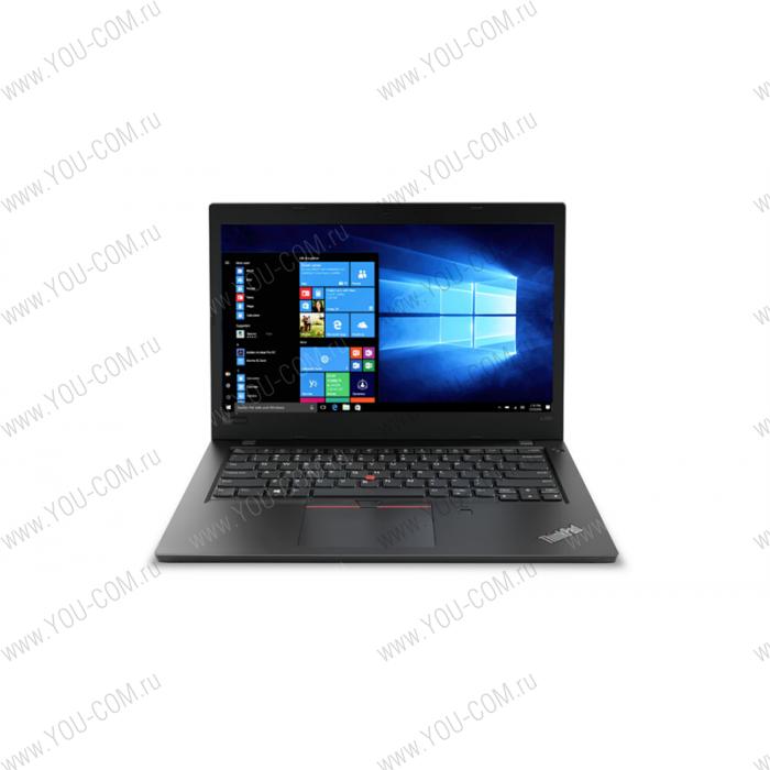 ThinkPad L480 14" HD (1366x768) AG TN, i5-8250U 1.6G, 4GB DDR4, 500GB/7200RPM, UHD Graphics 620, NoWWAN, NoODD, WiFi, BT, TPM, FPR+SCR, 720P Cam, 3Cell, Win 10 Pro, 1YR Carry in, Black, 1.68 kg