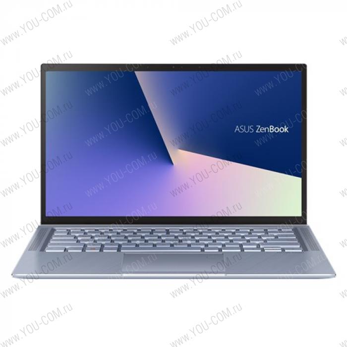 ASUS Zenbook 14 UX431FA-AM022R Core i5 8265U/8Gb/256GB SSD/Intel UHD 620/14"FHD IPS AG(1920x1080)/WiFi/BT/Cam/4 way speakers/Windows 10 Pro/Illum KB/1,49kg/Utopia Blue Metal/Sleeve