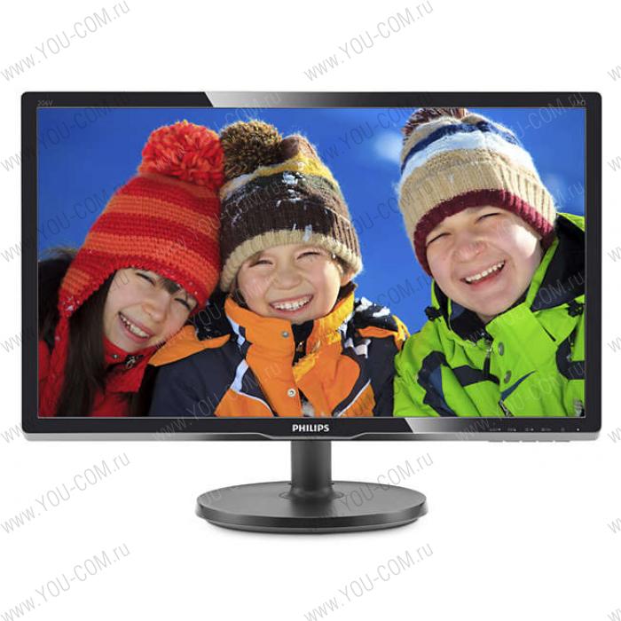 Монитор 19,5" Philips 206V6QSB6 1440x900 IPS LED 16:10 5ms VGA 10M:1 178/178 250cd Black.