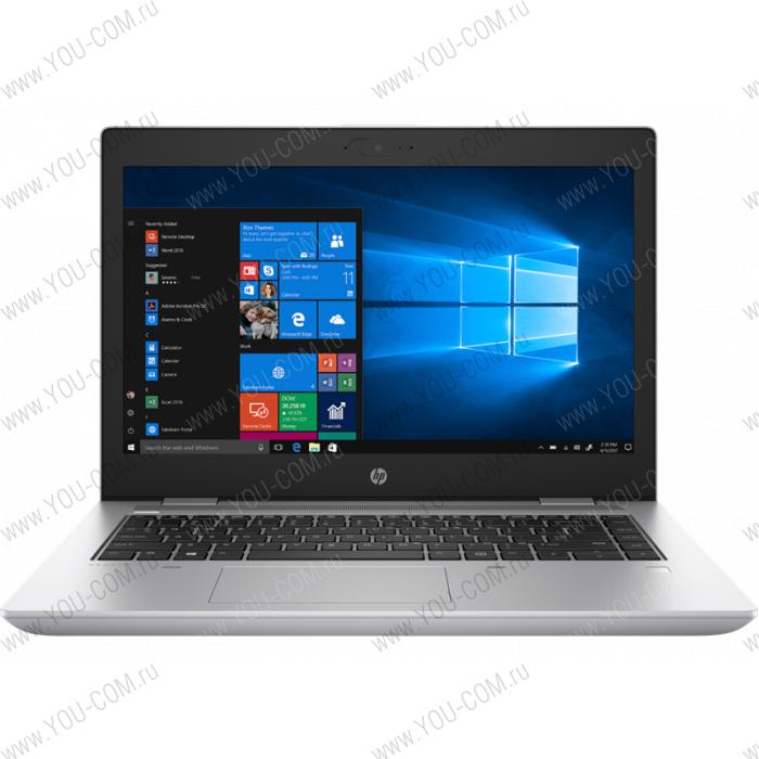 Ноутбук HP ProBook 640 G5 Core i7-8565U 1.8GHz,14" FHD (1920x1080) IPS AG,16Gb DDR4-2400(1),512Gb SSD,Kbd Backlit,48Wh,FPS,1.7kg,1y,Silver,Win10Pro