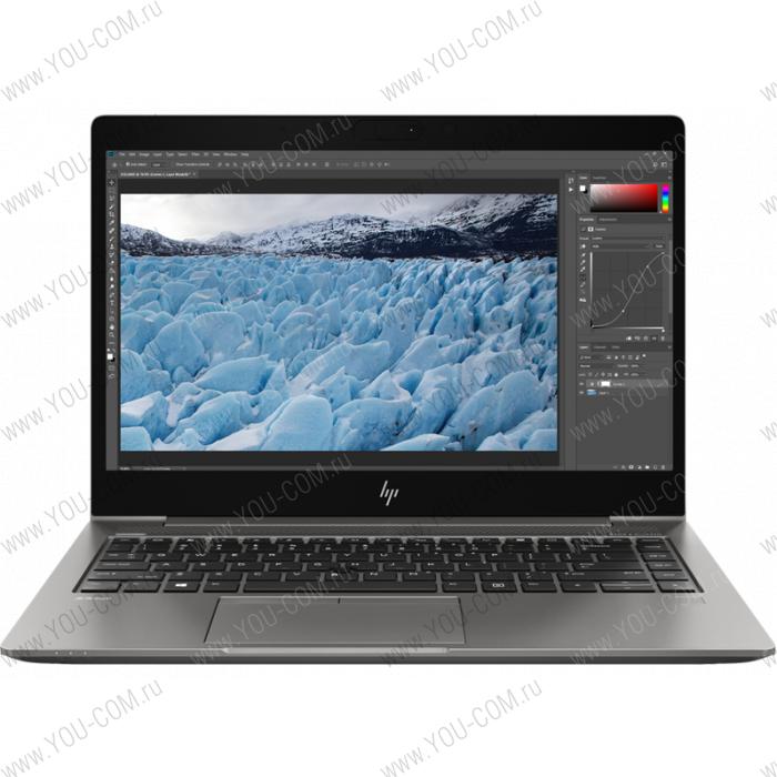 HP ZBook 14u G6 Core i5-8265U 1.6GHz,14" FHD (1920x1080) AG,Intel UHD 620,4Gb DDR4(1),256 Gb SSD Turbo,50Wh LL,FPR,1.5kg,3y,Gray,Win10Home