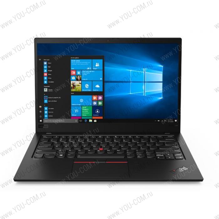 ThinkPad Ultrabook X1 Carbon Gen7 14" FHD(1920x1080)IPS,I7-8565U(1,80GHz),8GBLPDDR3,256GB SSD, UHD Graphics 620,WWANnone , NoODD,WiFi,TPM,BT,FPR,3cell,Camera,Win10 Pro, 1.1Kg, 3y.Carry in