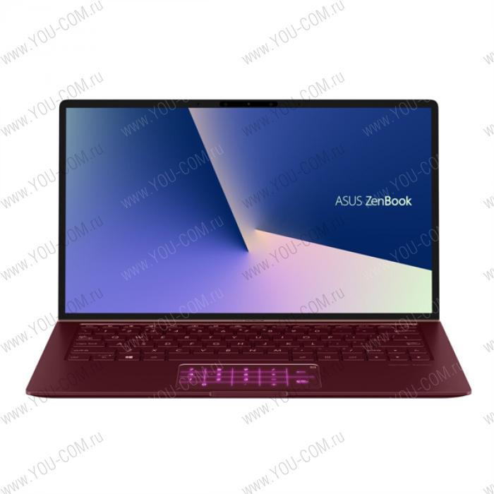 ASUS Zenbook 13 UX333FN-A4196T Burgundy red Core i7 8565U/8Gb/512GB SSD/NVIDIA MX150 2Gb/13.3"FHD (1920x1080)/Windows 10 Home/Illum KB/1,1kg/War 2Y