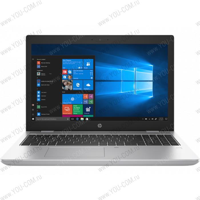 HP ProBook 650 G5 Core i7-8565U 1.8GHz,15.6" FHD (1920x1080) IPS AG,16Gb DDR4-2400(1),512Gb SSD,DVDRW,VGA,48Wh,FPS,2.2kg,1y,Silver,Win10Pro