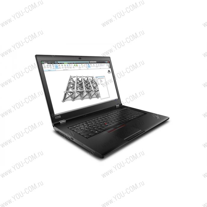 ThinkPad P73 17.3" FHD (1920x1080) IPS AG, i7-9750H 2.6G, 2x8GB DDR4 2666, 256GB SSD M.2+1TB/7200, Quadro T2000 4GB, NoODD, NoWWAN, WiFi, BT, FPR+SCR, IR&720p, 170W AC, 99Wh, Win 10 Pro, 3YR OS, 3.4kg