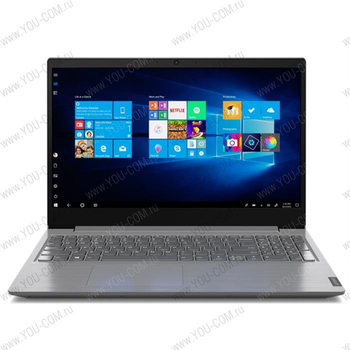 Lenovo V15-IKB 15.6" FHD(1920x1080) AG, I3-8130U_2,2G, 4+4GB DDR4,256GB_SSD_M.2, Intel HD Graphics,  WiFi, BT, Camera, 2cell, no OS, GREY steel, 2,1 kg, 1y,c.i