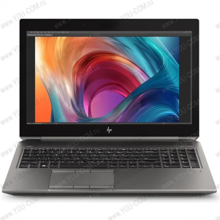 HP ZBook 15 G6 Core i7-9750H 2.6GHz,15.6" FHD (1920x1080) IPS AG,nVidia Quadro T1000 4Gb GDDR5,8Gb DDR4-2666(1),256Gb SSD,90Wh LL,FPR,2.6kg,3y,Silver,Win10Pro