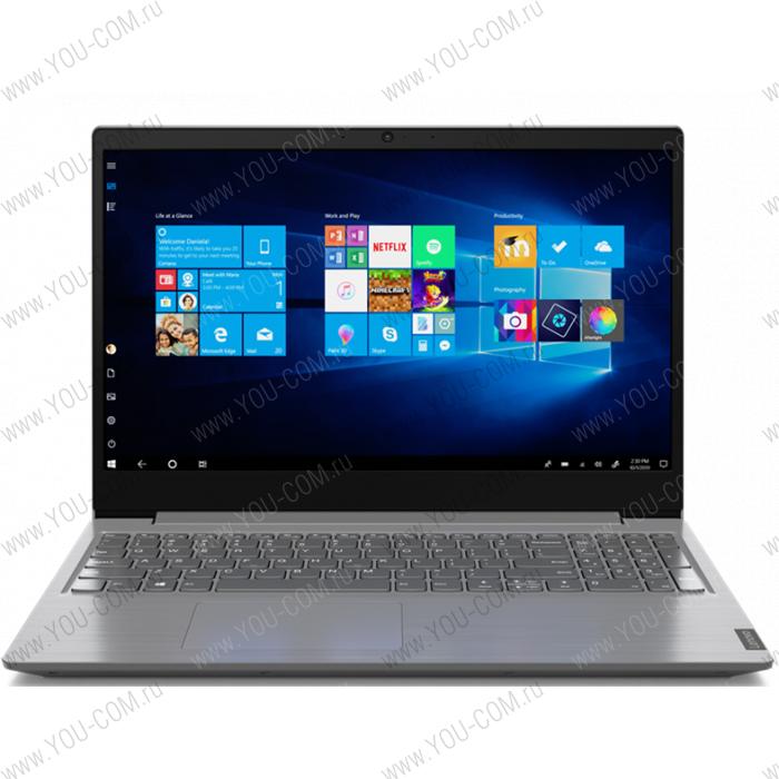 Ноутбук Lenovo V15-IIL 82C500FURU, 15.6" FHD(1920x1080) AG, I5-1035G1_1.0G, 4+4GB DDR4, 256GB_SSD_M.2, Intel HD Graphics,  WiFi, BT, Camera, 2cell, no OS, GREY steel, 1.85 kg, 1y,c.i, 