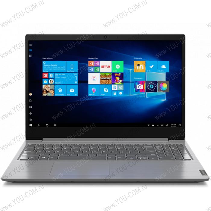 Ноутбук Lenovo V15-IIL 82C50075RU, 15.6" FHD(1920x1080) AG, I5-1035G1_1.0G, 4+4GB DDR4, 256GB_SSD_M.2, Intel HD Graphics,  WiFi, BT, Camera, 2cell, Win 10Home, GREY steel, 1.85 kg, 1y,c.i, 