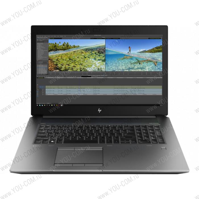 HP ZBook 17 G6 Core i9-9880H 2.3GHz,17.3" FHD (1920x1080) IPS ALS AG,nVidia Quadro RTX 4000 8Gb GDDR6,32Gb DDR4-2666(2),512Gb SSD,96Wh,FPR,vPro,3.2kg,3y,Silver,Win10Pro