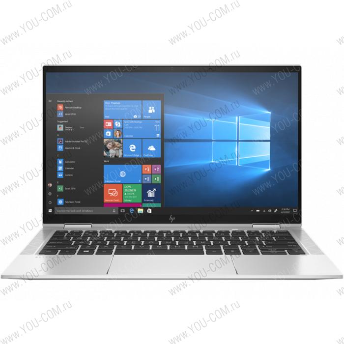 Ноутбук HP EliteBook x360 1030 G7 Core i7-10710U 1.1GHz,13.3" FHD (1920x1080) Touch 1000cd Sure View Reflect GG5 AG,16Gb LPDDR4-2933,512Gb SSD NVMe,Al Case,Kbd Bl,54Wh,FPS,Pen,1.21kg,3y,Silver,Win10Pro