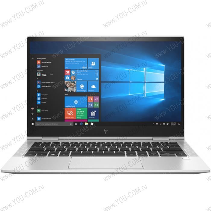 HP EliteBook x360 830 G7 Core i5-10210U 1.6GHz,13.3" FHD (1920x1080) IPS Touch SV Reflect 1000cd GG5 IR ALS AG,16Gb DDR4-2666MHz(1),512Gb SSD,LTE,Al Case,53Wh FC,FPS,Kbd Bl,1.3kg,Silver,3yw,Win10Pro