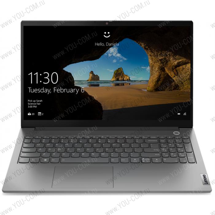 Ноутбук Lenovo ThinkBook 15 G2 ITL 15.6" FHD (1920x1080) IPS AG 250N, i3-1115G4 3G, 8GB DDR4 3200, 256GB SSD M.2, Intel UHD, WiFi 6, BT, FPR, HD Cam, 3cell 45Wh, NoOS, 1Y CI, 1.7kg