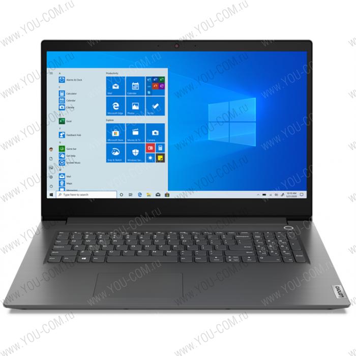 Ноутбук Lenovo V17-IIL 82GX007MRU, 17.3" FHD (1920x1080) IPS AG, I7-1065G7 1.3G, 4GB DDR4 2667+8GB DDR4 2667, 512GB SSD M.2, MX330 2GB, WiFi, BT, NoODD, 2cell 42Wh, Win 10 Pro, 1Y CI, 2.2kg, 