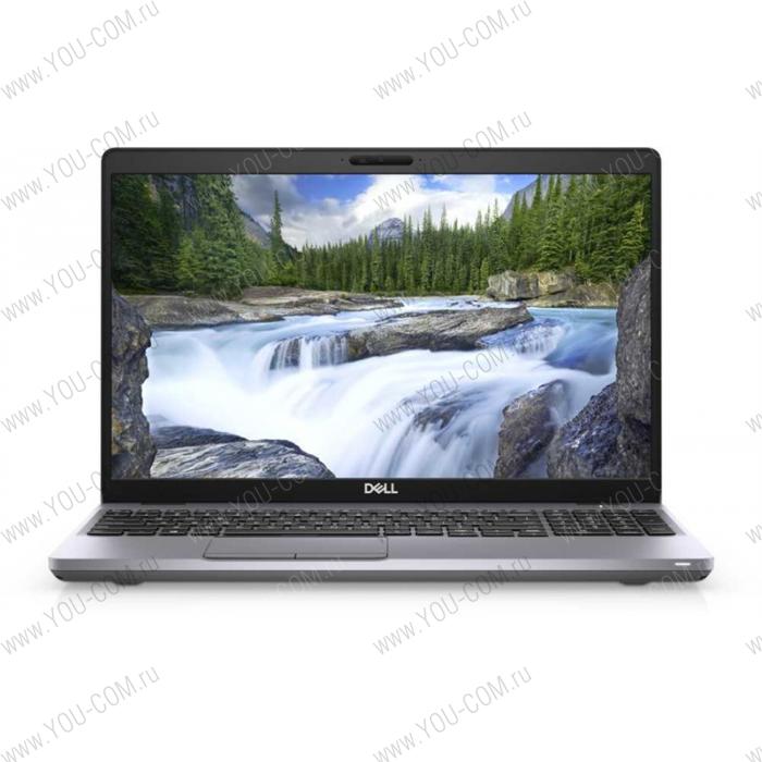 Ноутбук без сумки Latitude 5511Core i5-10400H (2,6GHz) 15,6" FullHD WVA Antiglare 16GB (1x16GB) DDR4 256GB SSD Intel UHD Graphics 4cell (68Whr),TPM,Thunderbolt 3,Linux 3y NBD,gray