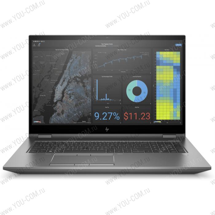 Ноутбук HP ZBook Fury 17 G7 Core i9-10885H 2.4GHz,17.3" UHD (3840x2160) IPS ALS AG DrC,nVidia Quadro RTX 5000 16GB GDDR6,32Gb DDR4-2666(1),1TB SSD,94Wh,FPR,2.76kg,3y,webcam,Win10Pro