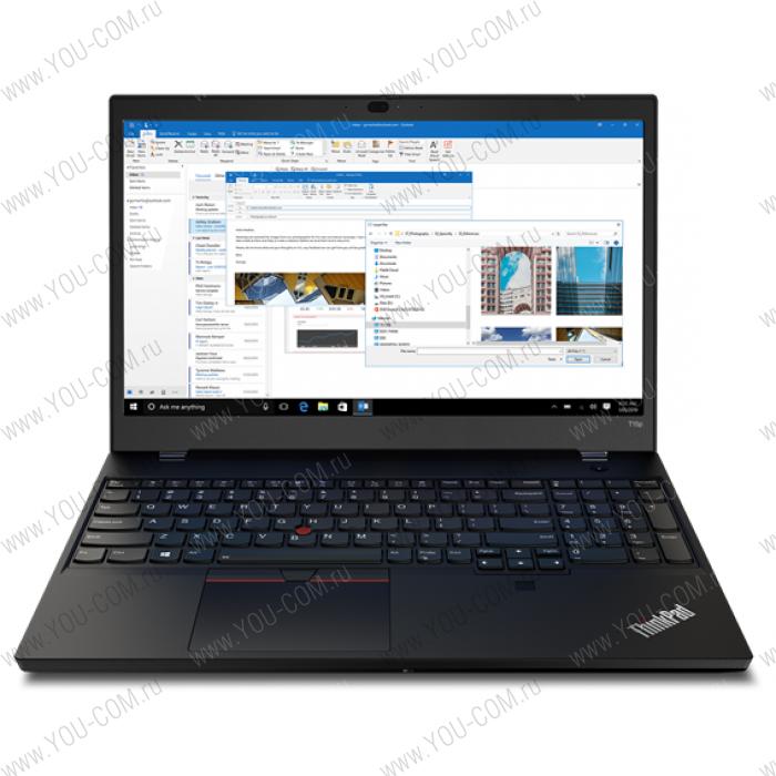 Ноутбук Lenovo ThinkPad T15p G1 T  20TN0014RT,15.6" FHD (1920x1080) IPS AG 250N, i5-10300H 2.5G, 16GB DDR4 3200, 512GB SSD M.2, Intel UHD, WiFi 6, BT, NoWWAN, FPR, SCR, IR Cam, 6cell 48Wh, 135W Slim, Win 10 Pro, 3Y CI, 