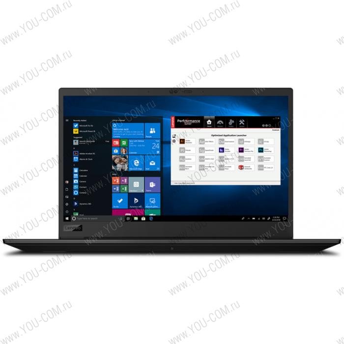 Ноутбук ThinkPad P1 Gen 3 15.6" UHD (3840x2160) IPS 600N, I7-10750H 2.6G, 2x16GB DDR4 2933MHz, 1TB SSD M.2, Quadro T2000 4GB, NoWWAN, WiFi, BT, FPR, IR Cam, 4cell 80Wh, Win 10 Pro, 3Y PS, 1.7kg