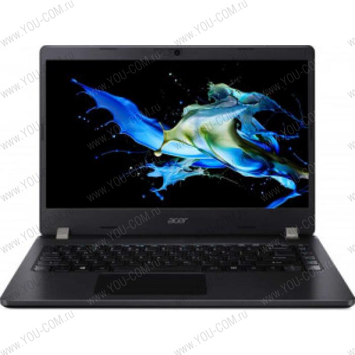 Ноутбук ACER TravelMate P2 TMP214-52-55PZ, 14" FHD (1920х1080) IPS, i5-10210U 1.60 Ghz, 16GB DDR4, 512GB PCIe NVMe SSD, UHD Graphics, WiFi, BT, HD camera, FPR, 48Wh, 45W, NoOS, 3Y CI, Black, 1.6kg