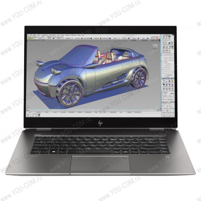 HP ZBook 15 Studio G5 Core i7-9850H 2.6GHz,15.6" FHD (1920x1080) IPS ALS AG,nVidia Quadro P1000 4Gb GDDR5,32Gb DDR4-2666(2),512Gb SSD,96Wh LL,FPR,2.1kg,3y,Silver,Win10Pro