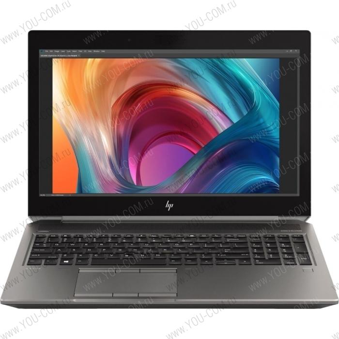 HP ZBook 15 G6 Core i7-9750H 2.6GHz,15.6" FHD (1920x1080) IPS AG,nVidia Quadro T1000 4Gb GDDR5,16Gb DDR4-2666(1),512Gb SSD,90Wh LL,FPR,2.6kg,3y,Silver,Win10Pro