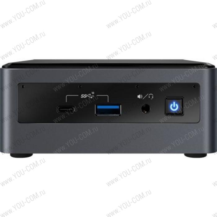 Платформа для сборки ПК Intel NUC 10 BXNUC10I7FNHN1: Intel Core i7-10710U, VGA Intel UHD Graphics, 4xUSB3.1, 1x m.2 SSD, 1x2.5HDD, no codec (ШНУР USA)