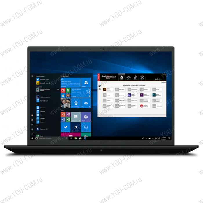 Ноутбук Lenovo ThinkPad P1 Gen 4 20Y3006ERT 16" WQUXGA (3840x2400) IPS 600N, i7-11800H, 32GB DDR4 3200, 1TB SSD M.2, RTX A2000 4GB, WiFi, BT, NoWWAN, FPR, IR+FHD Cam, 4cell 90Wh, 170W Slim Tip, Win 10 Pro, 3Y PS, 