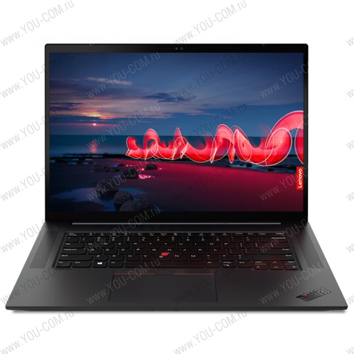 Ноутбук Lenovo ThinkPad X1 Extreme G4 20Y5001SRT, 16" WQUXGA (3840x2400) AG 600N, i7-11800H 2.3G, 2x16GB DDR4 3200, 512GB SSD M.2, RTX-3060 6GB, WiFi 6, BT, NoWWAN, IR Cam, 4cell 90Wh, 230W, Win 10 Pro, 3Y PS, 