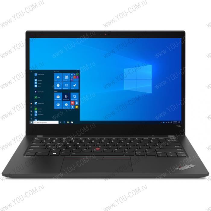 Ноутбук Lenovo ThinkPad T14s G2 T 20WM00A9RT, 14" FHD (1920x1080) AG 400N, i5-1135G7 2.4G, 8GB LP4X 4266, 256GB SSD M.2, Intel Iris Xe, WiFi 6, BT, NoWWAN, FPR, IR&HD_Cam, 4cell 57Wh, 65W USB-C, Win 10 Pro, 3Y CI, 