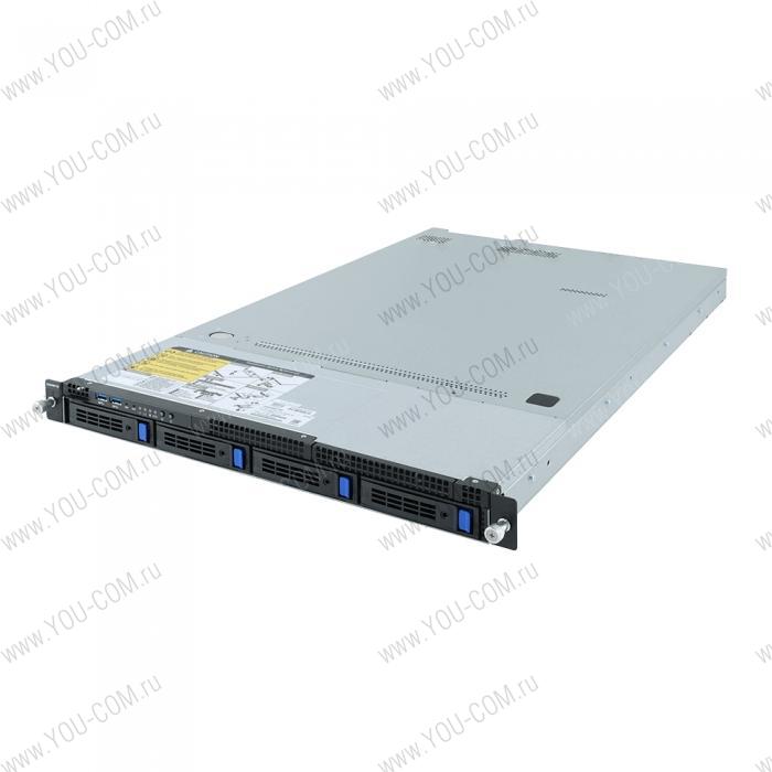 R161-340 1U, 2x LGA-3647, Intel C621 Chipset, 16x DIMM slots, 4 x 3.5", 2x 1Gb/s LAN ports (I210-AT),  Aspeed AST2500, 550W