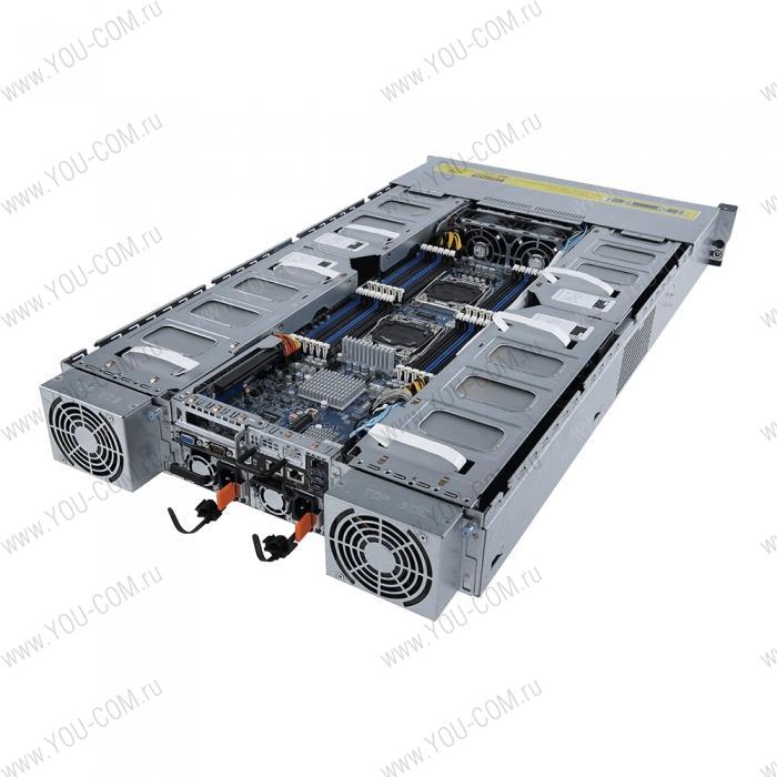 G250-G52(w/o PSU) 2U HPC Server - 8 x GPGPU Card Slots 2x E5-2600v4, 24 x RDIMM ECC DDR4 slots, 2 x GbE LAN ports (Intel® I350-AM2), 8 x 2.5" hot-swappable HDD/SSD bays, (w/o PSU)