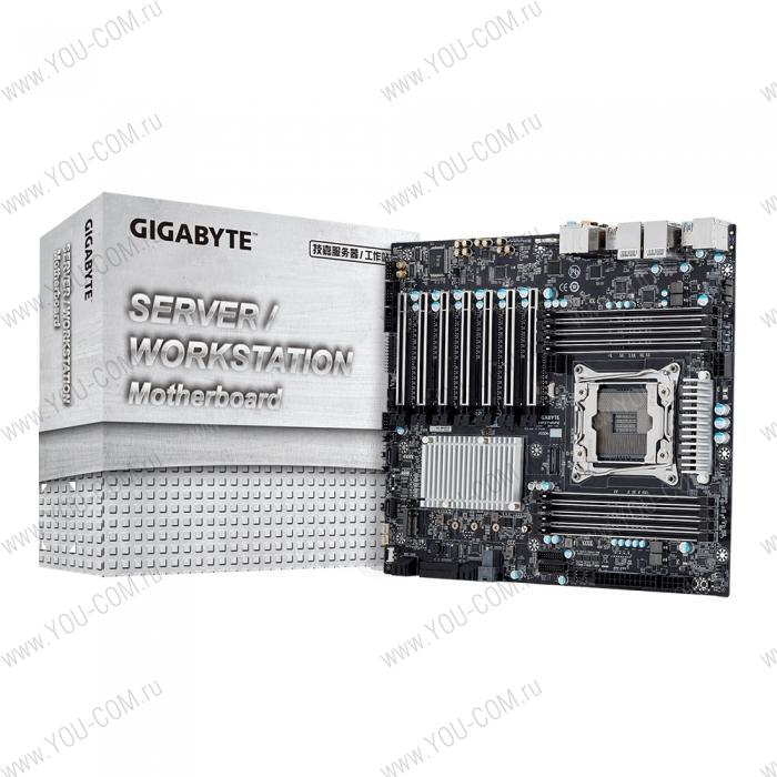 MW51-HP0 1.0B (GAW51HP0MR-00-G10B) Intel Xeon W-series, Quad Channel RDIMM/LRDIMM DDR4, 8 x DIMMs , ASMedia 2142 USB 3.1, 2xGbE LAN, 8 x SATA III from C422, supports SATA DOM, Ultra-Fast M.2 and U.2 with PCIe x4 , 4 x Full speed PCIe Gen3 x16 slots; , RT