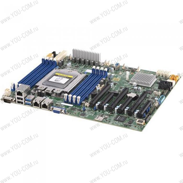 Материнская плата SuperMicro MBD-H11SSL-C-O ATX, AMD EPYC (Socket SP3), 8xDDR4, 16xSATA, Broadcom 3008 SAS, M.2, 2x1GbE (Intel® I210), IPMI, 3xPCI-Ex16 + 3xPCI-Ex8, Video port