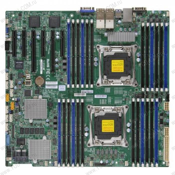 MBD-X10DRI-LN4+-B , OEM  E-ATX  LGA 2011  24xDDR4 slots  10x SATA3  5x USB 3.0  4xUSB2.0  VGA  2xPCI-E3.0 x16  3xPCI-E3.0 x8  1xPCI-E 2.0x4 (in x8)