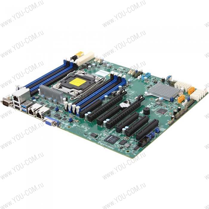 MBD-X10SRL-F-B ATX  8x 288-pin DDR4 DIMM slots  Up to 1TB ECC 3DS LRDIMM  Up to 512GB ECC LRDIMM Up to 256GB ECC RDIMM  LGA 2011  10x SATA3 (6Gbps) ports  4x USB 3.0 ports  8x USB 2.0 ports  2x PCI-E 3.0 x8  slots  2x PCI-E 3.0 x8 slots  2x PCI-E 3.0 x4 