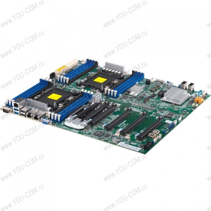 MBD-X11DPG-QT-P Socket P LGA-3647,Intel® C621, DDR4 SDRAM,7 PCI-E slots, SAS 3.0/SATA 3.0/NVMe hot-swap HDD/SSD support, Dual LAN with Intel® X550 10GBase-T 