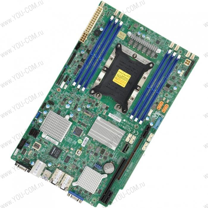 SuperMicro MBD-X11SPW-CTF-O LGA 3647  6xDDR4 slots  10xSATA3  7xUSB2.0  5xUSB3.0  VGA  1xPCI-E3.0x8 (in x16)  1xPCI-E3.0x32 Left Riser Slot