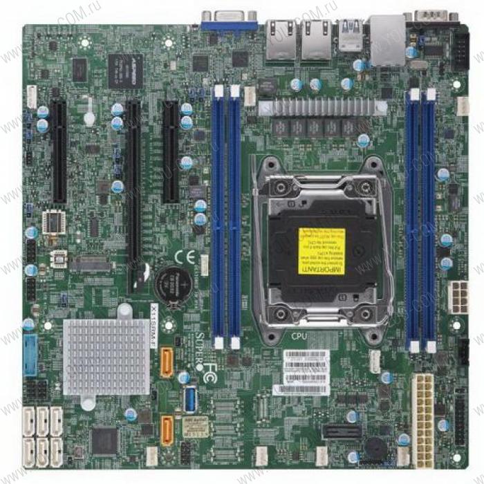 MBD-X11SRM-F-O mATX, 1xLGA2066, iC422, 4xDDR4, 8xSATA, 2x1GbE, 1xM.2 PCIE x4, 2xSDOM, IPMI, 1x PCIE x16, 2x PCIE x8