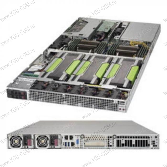 SYS-1028GQ-TR  1U Server BB 4x PCI-E 3.0 x16 slots (4x GPU/Xeon Phi cards optional), 2x PCI-E 3.0 x8 (in x16) low-profile slot, 2000W 1U Redundant Power Supplies with PMBus 