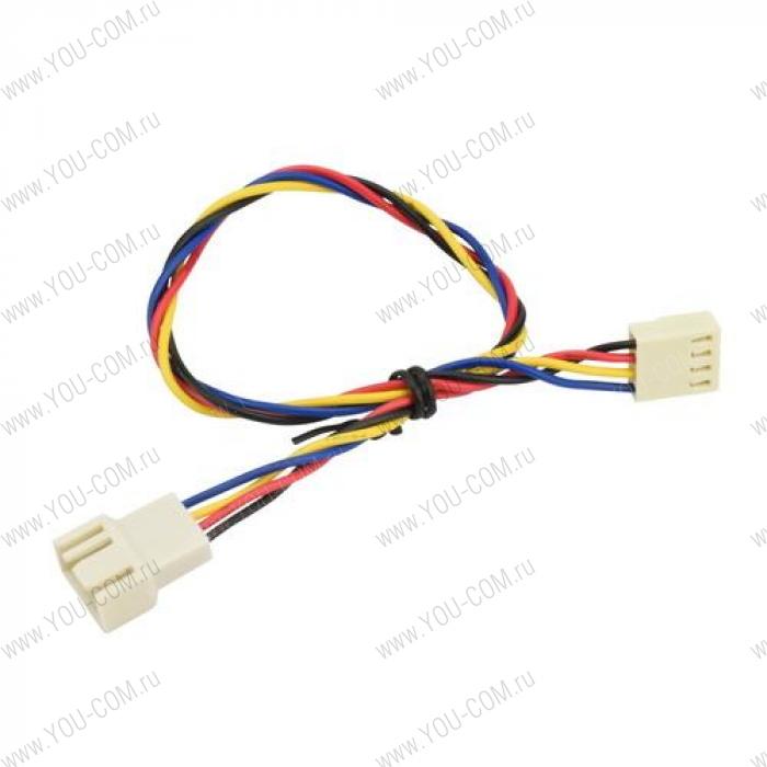 Кабель ACD-0296L,  23cm 4-Pin to 4-Pin Fan Extension Cord (аналог CBL-0296L) (MD-5707083)