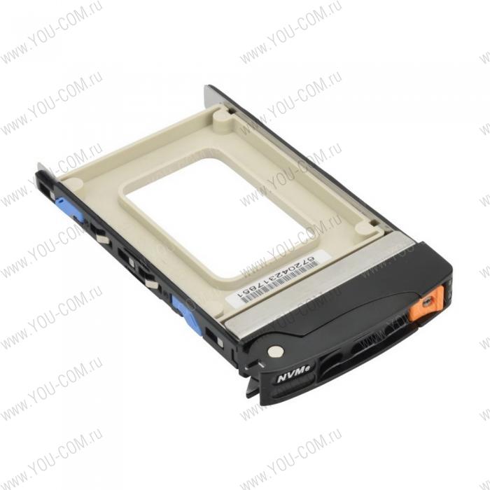 Опция Supermicro MCP-220-00167-0B Gen 3 2.5-inch Tool-less NVMe drive tray (clip design),RoHS