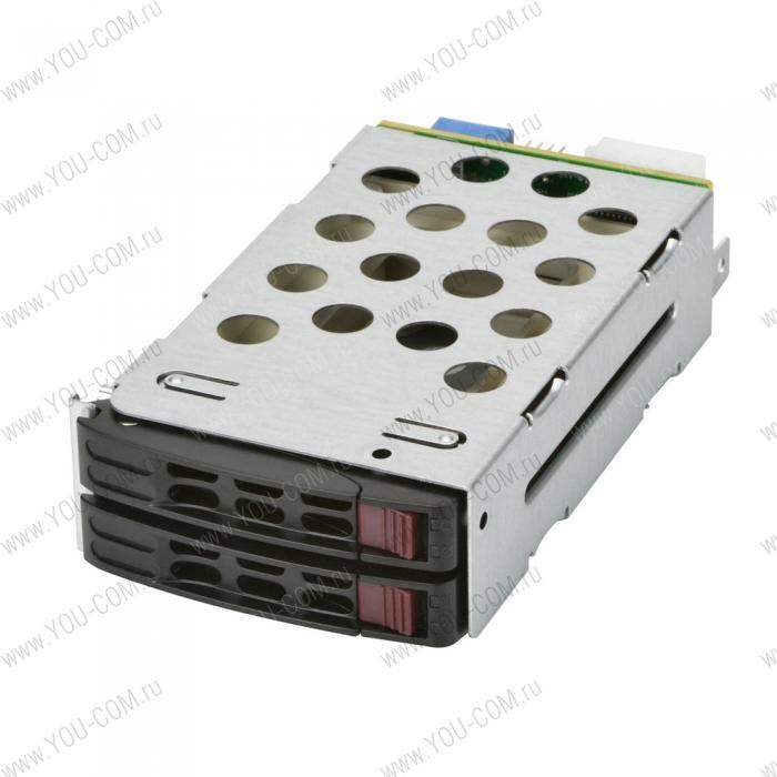 MCP-220-82619-0N Rear 2x2.5" NVMe Drive Kit w/ Status LED for 216B/826B/417B/846X/847B