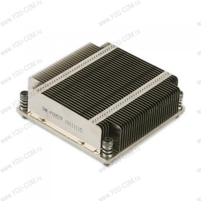 SNK-P0057  P 1U Passive High Performance CPU Heat Sink  Intel Xeon Processor E5-2600  LGA2011 Square ILM 