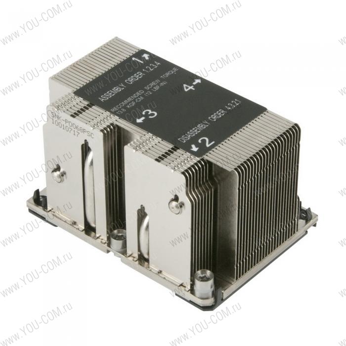 SNK-P0068PSC 2U  LGA3647-0, Front, для процессоров с TDP до 205Вт, позиционируется для платформ X11 Purley