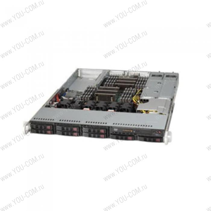 Корпус Supermicro CSE-113AC2-R706WB2 1U SC113 WI/O Chassis w/Redundant 750W PWS (24 pin PDB)