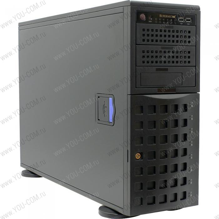 Корпус SuperMicro CSE-745TQ-1200B BLACK 4U/TOWER,SC745TQ,SINGLE 1200W 4U for max mb sizes: E-ATX 13.68" x 13"  Single and Dual Intel® and AMD processors  7 full-height & full-length expansion slot