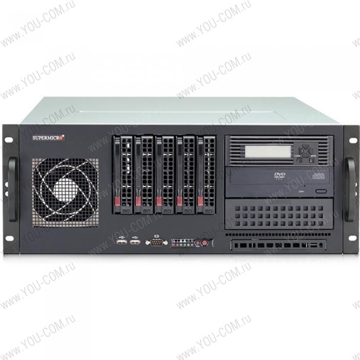 CSE-842XTQ-R606B 600W Redundant Power Supplies Platinum Level (94%),5x 3.5" Hot-swap HDD Bays,3x 5.25" Peripheral Drive Bays,1x Slim DVD-ROM Drive Bay,7x Full-height, Full-length and 4x Full-height, Half-length Expansion Slots