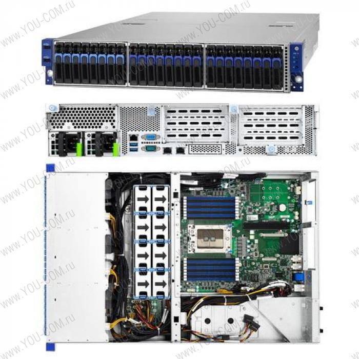 TYAN B8026T70AV16E8HR 2U Rackmount, (2) 2.5" fixed HDD/SSDs, (8) 6cm fans , (1) AMD Socket SP3, (1) AMD EPYC™ 7000 Series Processor, (16) DIMM slots