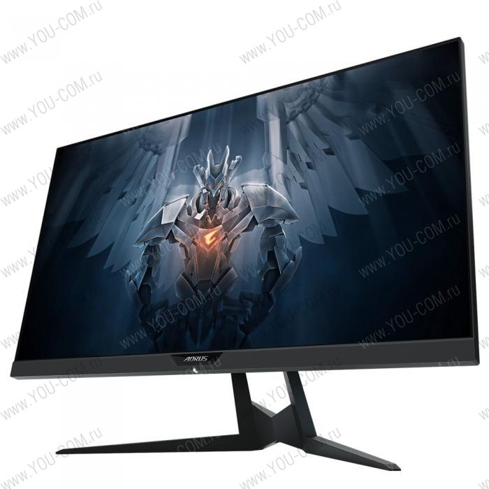 27" Gigabyte AORUS FI27Q-EK Gaming monitor Black (IPS, 2560x1440, HDMI+HDMI+DP, 1 ms, 178°/178°, 350 cd/m, 12M:1(1000:1), Pivot, 2xUSB3.0, 165Hz) (20VM0-AFI27QBA-1EKR)